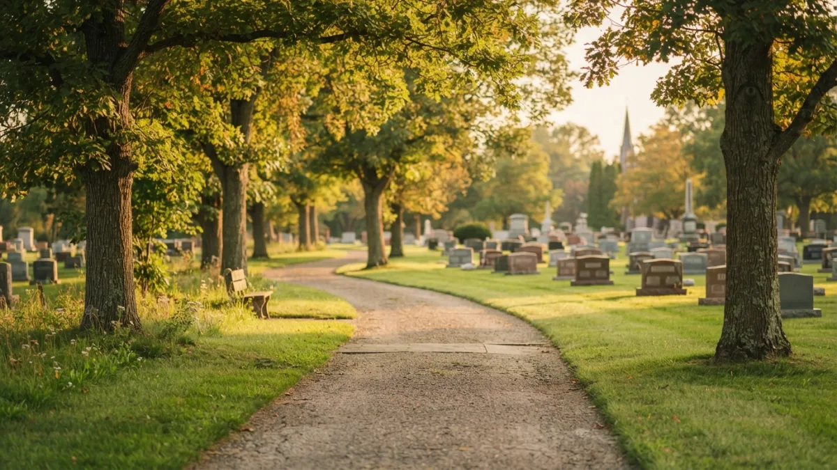 How do you buy a cemetery plot?