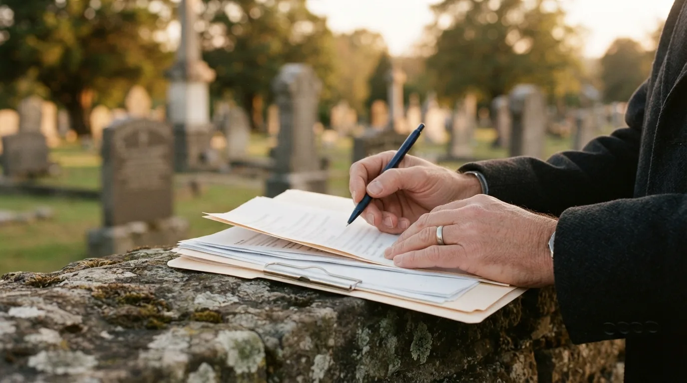 Can you sell a cemetery plot?