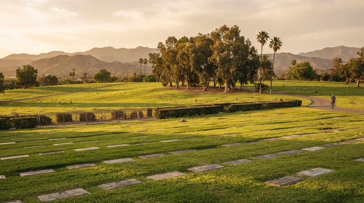 Selling a cemetery plot in the Inland Empire